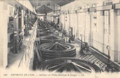 Environs De Lyon - Interieur De L'Usine Electrique  De Jonage à Jonage