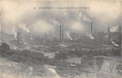 Le Creusot - Ensemble Des Usines - Cote Ouest au Creusot