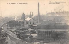 Le Creusot - Usines Schneider - Vue Prise Du Tunnel au Creusot