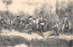 Chasse De La Saint Hubert - Mort Du Cerf
