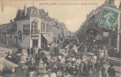 Cayeux Sur Mer - L'Avenue De La Gare A L'Arrivee D'Un Train -
																					80410 Cayeux-sur-Mer
																			