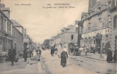 Pontorson - La Grande Rue - Hotel De L'Ouest à Pontorson