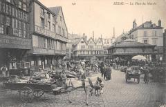 Reims - La Place Du Marche à Reims