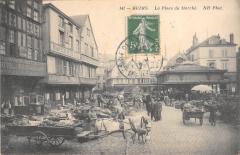 Reims - La Place Du Marche à Reims