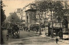 Paris 10e Porte et Bd Saint-Martin à Paris 10e