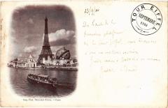 Expo 1900 Paris Tour Eiffel