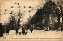 Parc des Buttes-Chaumont - Avenue des Marnes et les 4 Points Cardinaux à Paris 19e