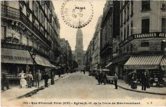 Rue Etienne Dolet - Eglise Notre-Dame de la Croix de Ménilmontant à Paris 20e
