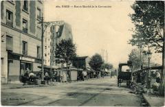 Rue et Marché de la Convention à Paris 15e