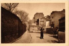 Carte postale ancienne Quartier de Charonne - Vieilles rues autour du Père-Lachaise
                                                                     à Paris 20e
                                