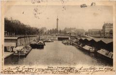 Paris 10e Canal Saint-Martin à Paris 10e