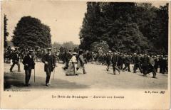 Paris Bois de Boulogne Arrivée aux Courses