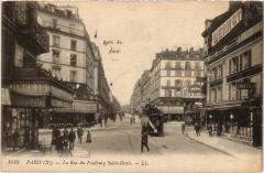 Paris 10e Rue du Fg Saint-Denis à Paris 10e