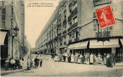 Rue Gramme prise de la Rue du Commerce à Paris 15e