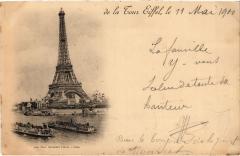 Expo 1900 Paris Tour Eiffel
