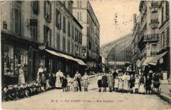 Carte postale ancienne Rue Dupleix
                                                                     à Paris 15e
                                
