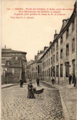 Carte postale ancienne Gobelins - Ruelle des Gobelins
                                                                     à Paris 13e
                                