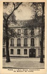 Paris 7e 28, Bd des Invalides Ecole Spec. d'Administration à Paris 7e