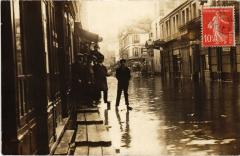 Inondations 1910 Paris 7e Rue à Paris 7e