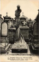 Carte postale ancienne Cimetière du Montparnasse - Sainte-Beuve
                                                                     à Paris 14e
                                