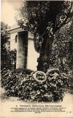 Cimetière du Montparnasse - Les Quatre Sergents de la Rochelle, Bories, Gourbin, Pommier, Raoulx -
																					75014 Paris 14e
																			