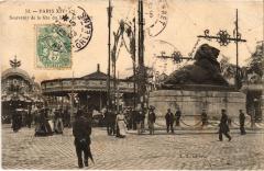 Souvenir de la fête du Lion de Belfort à Paris 14e
