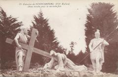Calvaire de Pontchâteau (VIIe Station) - Jésus tombe pour la seconde fois à Pontchâteau