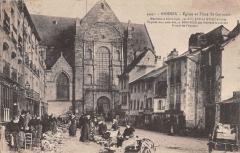 Rennes - Eglise Et Place Saint Germain à Rennes