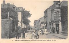 Saint Aubin - Grande Rue Et Bureau De Poste