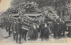 Catastrophe Du Dirigeable Republique 1909 - Versailles Funerailles à Versailles