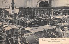 Elbeuf - Imprimerie Allain - Atelier De Composition -
																					76500 Elbeuf
																			