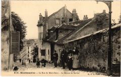 Montmartre - La Rue du Mont-Cenis - La Maison de Berlioz à Paris 18e
