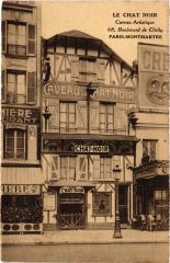 Paris Montmartre 68, Bd de Clichy Le Chat Noir
