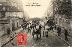 Paris 8e Rue d'Angouleme à Paris 8e