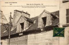 Carte postale ancienne Rue de la Chapelle, 28
                                                                     à Paris 18e
                                