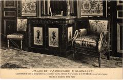 Paris 8e Ambassade de l'Allemagne Chambre a coucher à Paris 8e