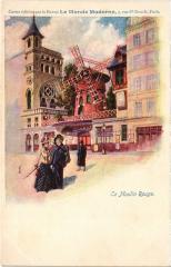 Paris Montmartre Moulin Rouge
