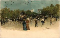 Paris 8e Champs-Elysées Litho à Paris 8e