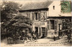 Carte postale ancienne Montmartre - Le Lapin A. Gill. Vers 1872 (Cabaret des assassins)
                                                                     à Paris 18e
                                