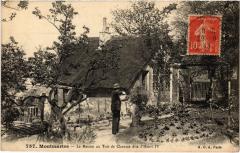 Carte postale ancienne Montmartre - La Maison au Toit de Chaume dite d'Henri IV
																	 à Paris 18e
								