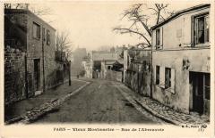 Vieux Montmartre - Rue de l'Abreuvoir à Paris 18e