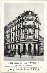 Paris 8e 7, rue de Rome La Nation à Paris 8e