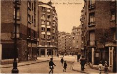 Carte postale ancienne Rue Jean-Varenne
                                                                     à Paris 18e
                                