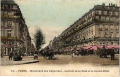 Paris 8e Bd des Capucines Café de la Paix à Paris 8e