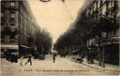 Rue Balagny prise de l'avenue de Saint-Ouen à Paris 18e
