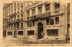 Paris 9e 45, rue de Chateaudun La Protectrice à Paris 9e