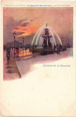 Paris Fontaine de la Concorde