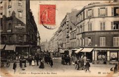 Carte postale ancienne Perspective de la Rue Ramey
                                                                     à Paris 18e
                                