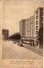 Paris 8e 38-40 Avenue Friedland Hotel Napoléon-Bonaparte à Paris 8e