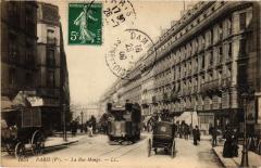 Paris 5e Rue de la Monge à Paris 5e